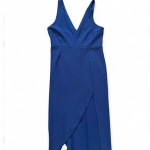 Abercrombie & Fitch Asymmetrical Blue Dress